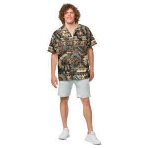 Guided Spirit Unisex button shirt