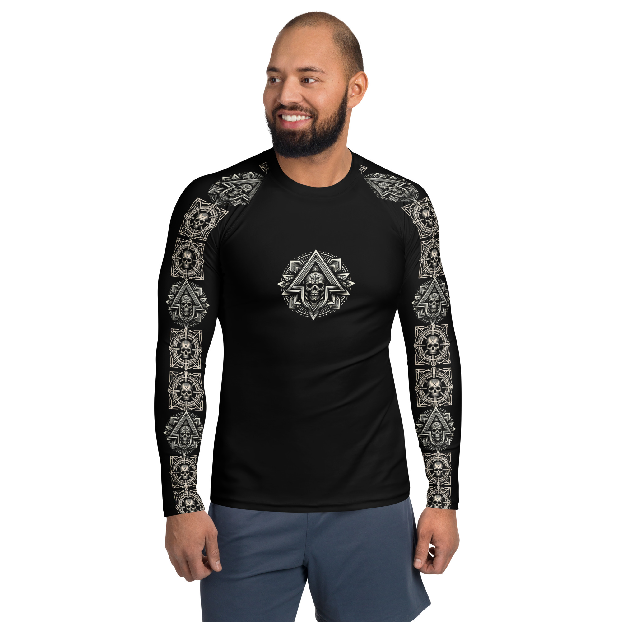 Skulled Up 101 Men’s Rash Guard