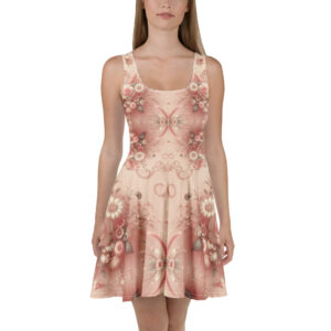Pink Tranquility Skater Dress