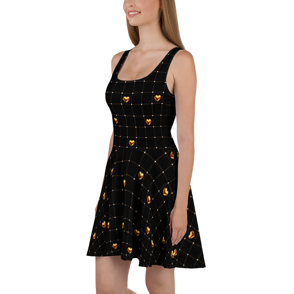 Heart Of Gold Skater Dress - Image 3