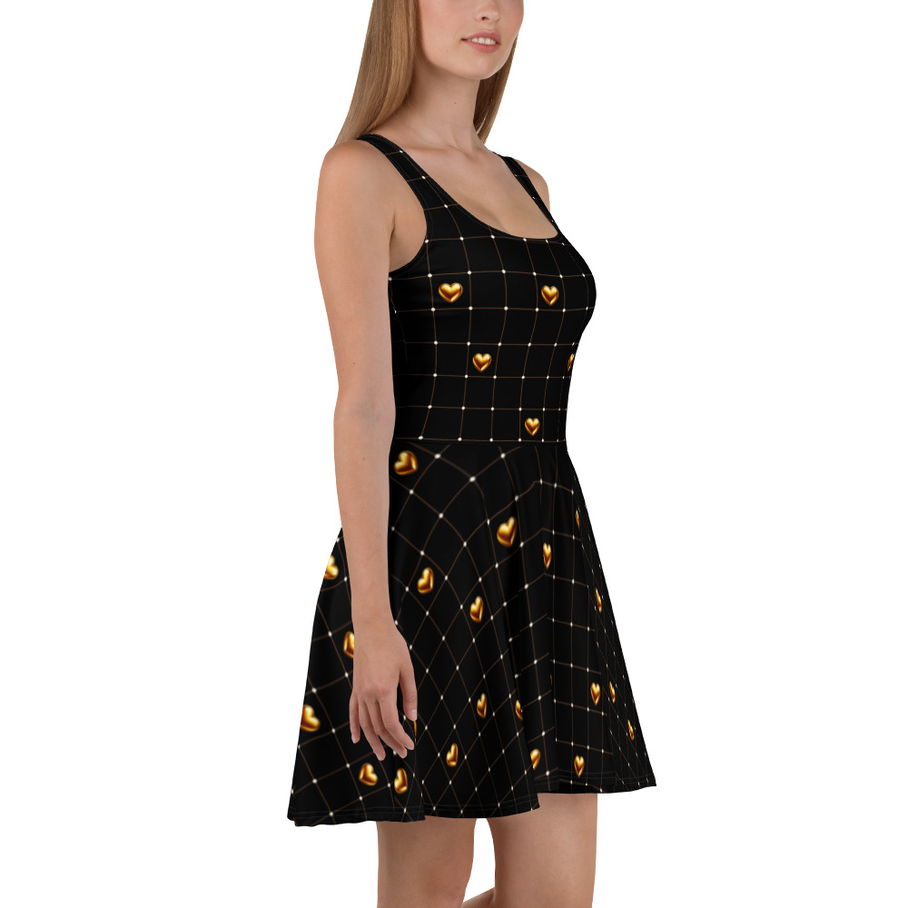 Heart Of Gold Skater Dress - Image 4