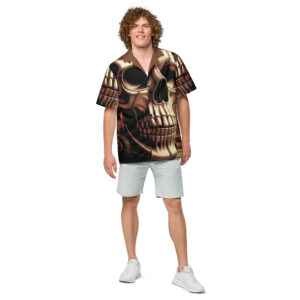 Geared Up Unisex button shirt