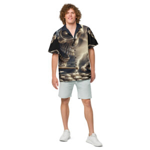 Skulldrum Unisex button shirt