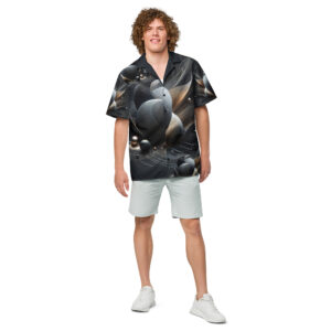 Seasoned Spheres With Class Unisex button shirt
