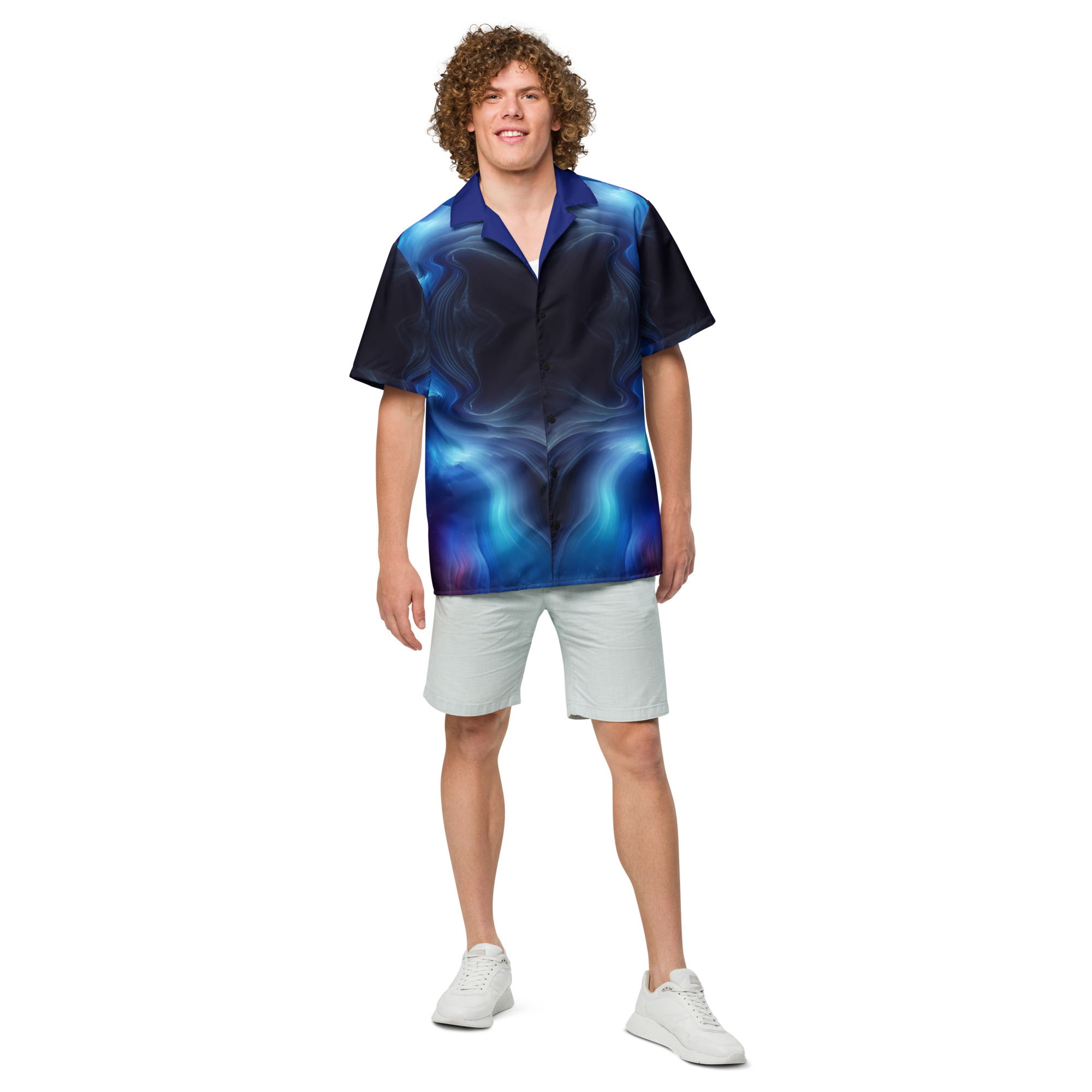 Storms Of Time Unisex button shirt