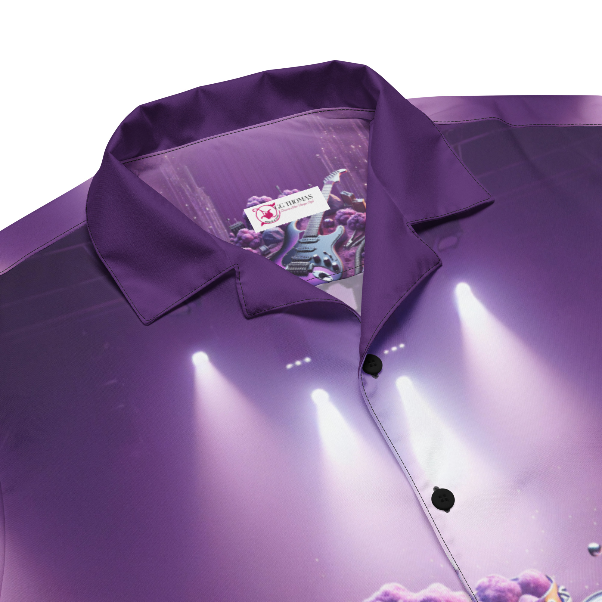 Purple Hazed Unisex button shirt hover