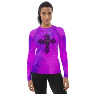 Crossed Over Women's Rash Guard