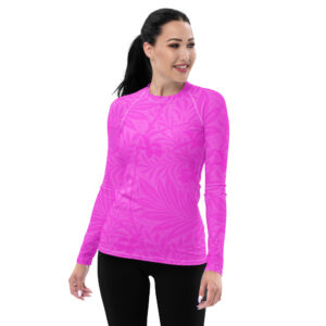 Pretty In Pink Women's Rash Guard