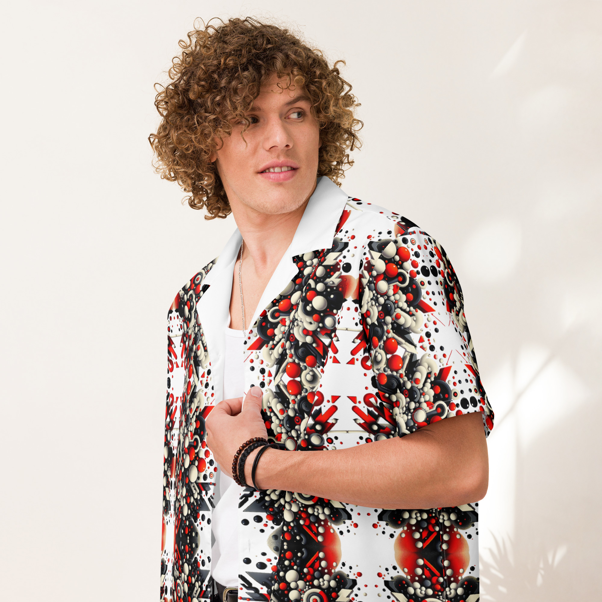 Simple Me Unisex button shirt